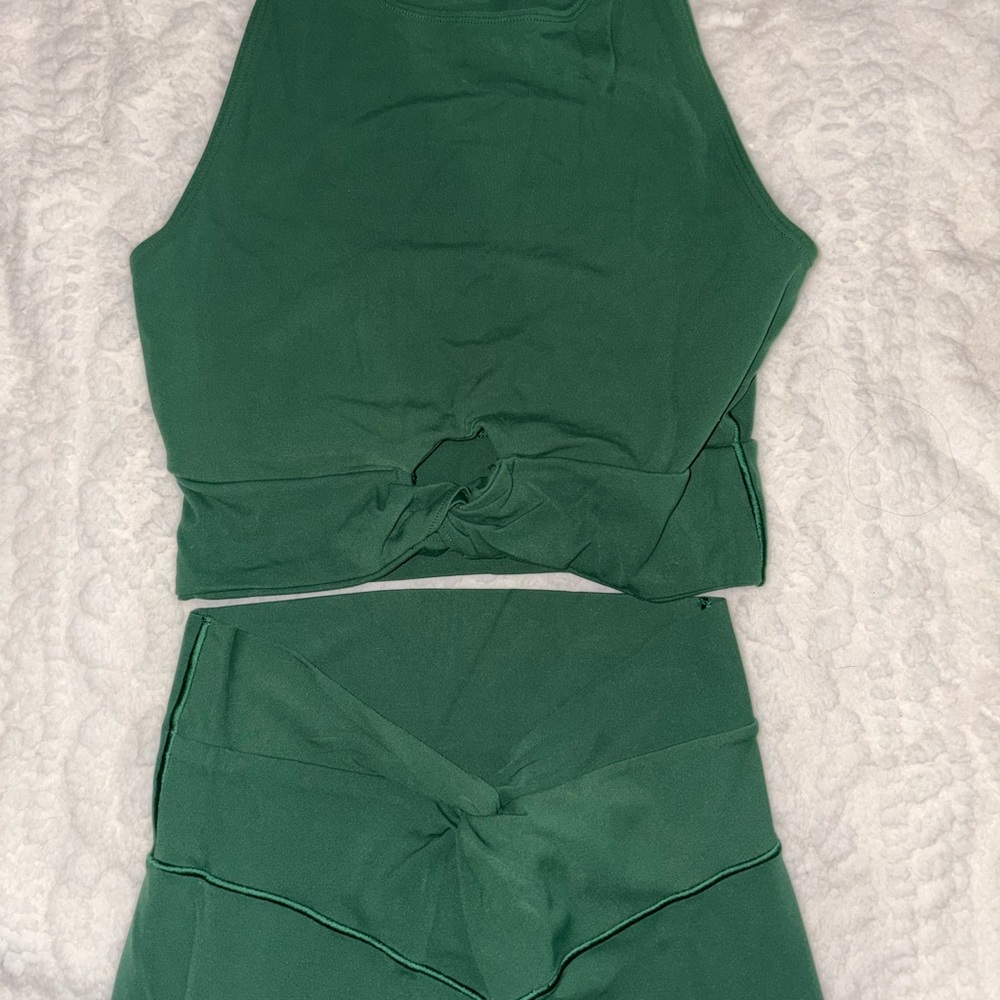 Aerie Green Activewear Set